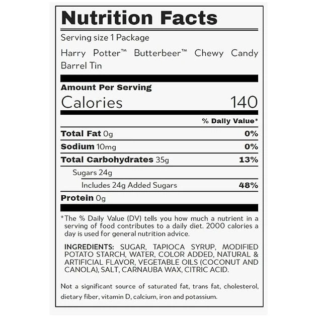 Жувальні цукерки Jelly Belly Harry Potter Butterbeer Chewy Candy 59г - Фото 5 Жувальні цукерки Jelly Belly Harry Potter Butterbeer Chewy Candy 59г - зображення 5