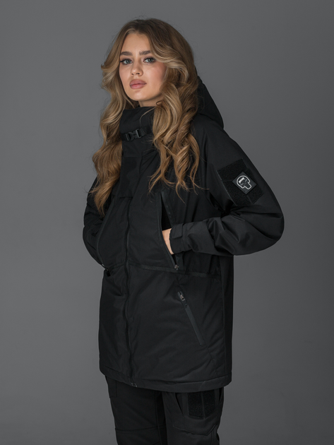 Тактична куртка жіноча BEZET Techwear 1058 S Чорна (ROZ6501048922) - зображення 1