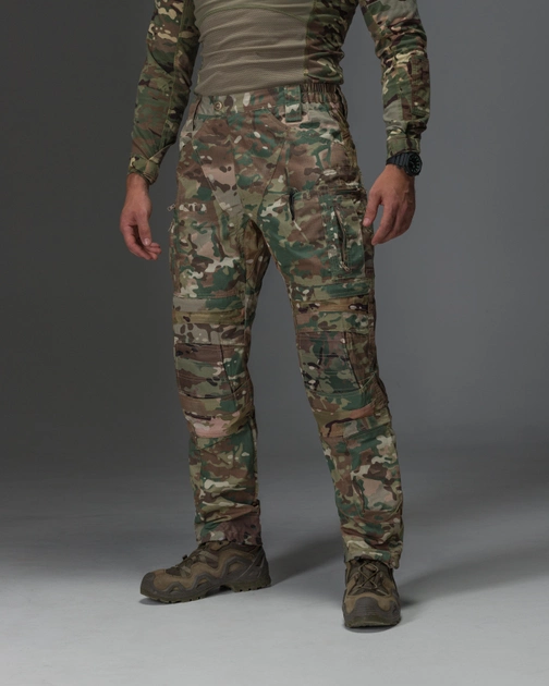 Тактичні штани чоловічі BEZET Strike 9681 M Камуфляжні (2000134563608) - зображення 1