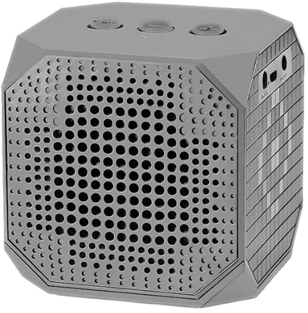 Głośnik przenośny Qoltec Bluetooth 3W Grey (50159) - obraz 1
