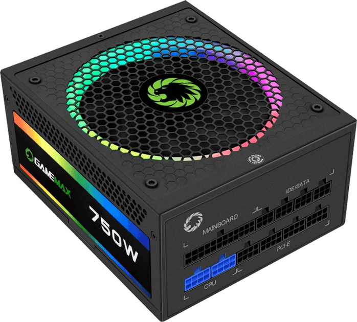 Блок питания GameMax RGB-750 750W – фото, отзывы, характеристики в ...