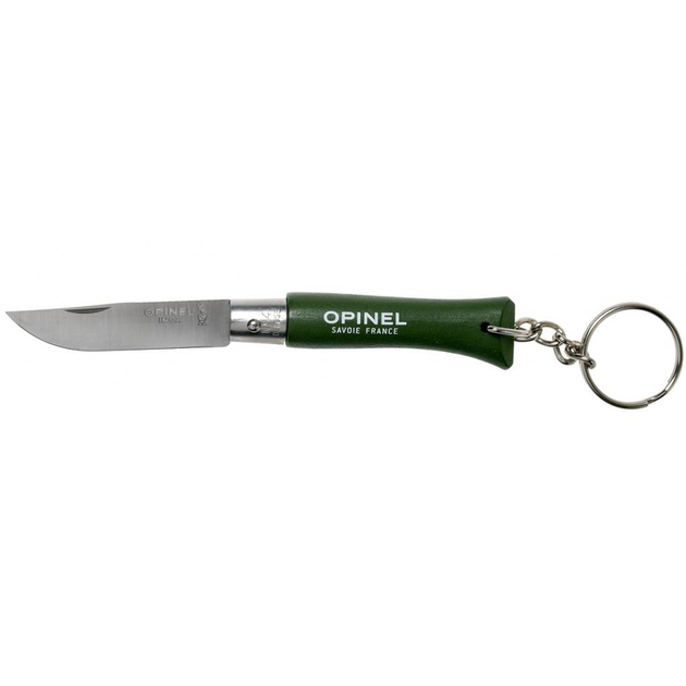 Ніж Opinel 4 Inox VRI Green (002054) - зображення 1