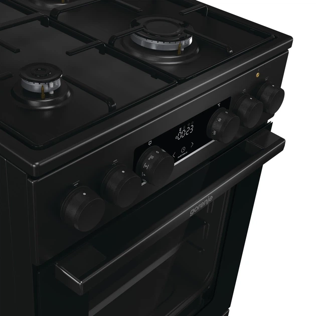 Kuchenka gazowa z piekarnikiem elektrycznym Gorenje GKS5C70BJ - obraz 7