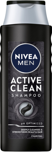 Акція на Шампунь для чоловіків NIVEA Men Active Clean 400 мл від Rozetka