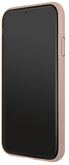 Etui Guess 4G Big Metal Logo do Apple iPhone 11 Pink (3666339006662) - obraz 4