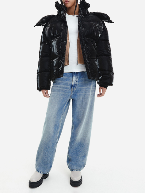 Куртка жіноча Calvin Klein J20J219838 XS Чорна (8719856651312) - зображення 2