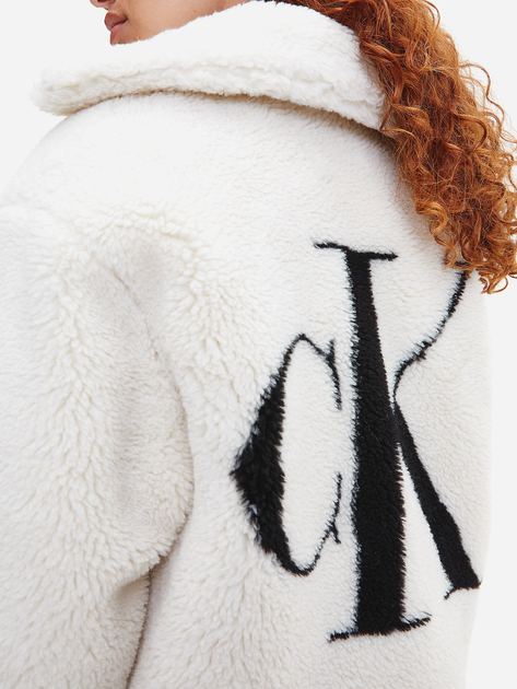 Кожушок жіночий Calvin Klein J20J219842-ACF XS Бежевий (8719856684051) - зображення 4