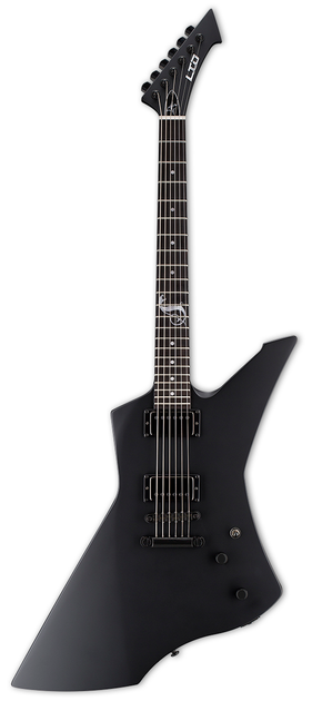 Электрогитара James Hetfield LTD SNAKEBYTE (Black Satin) - Фото 1 Электрогитара James Hetfield LTD SNAKEBYTE (Black Satin) - изображение 1