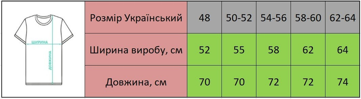 Футболка чоловіча тактична 100% Турецька бавовна Мультикам р. 50-52 - зображення 2