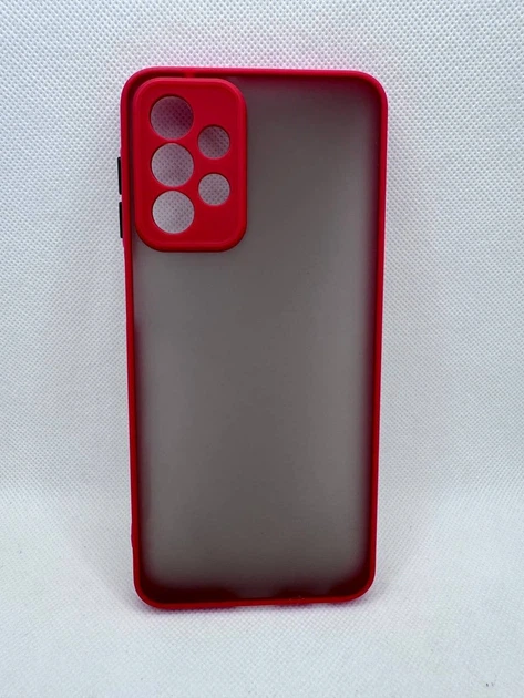 Чехол Sport Matt для Samsung Galaxy A23 Красный - изображение 3