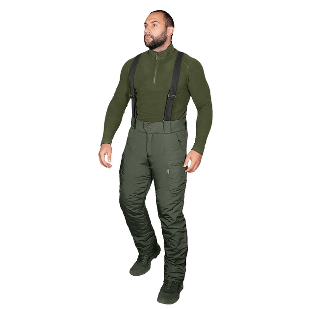 Тактические утепленные зимние штаны Camotec Olive 2XL - изображение 2