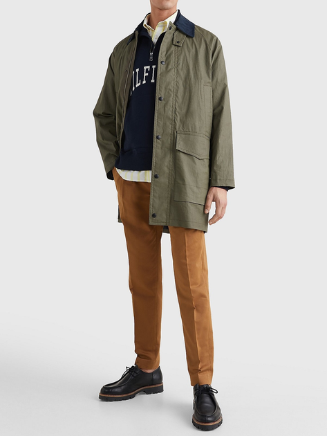Пальто чоловіче Tommy Hilfiger MW0MW25260-RBU M Хакі (8720117583372) - зображення 3