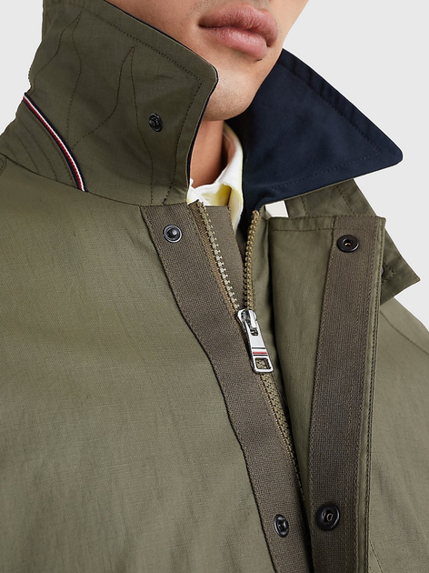 Płaszcz męski Tommy Hilfiger MW0MW25260-RBU XXL Khaki (8720117584058) - obraz 4