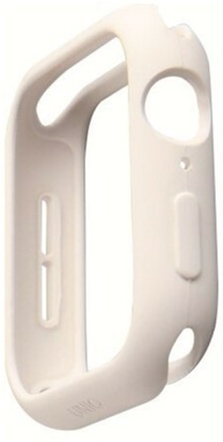 Etui Uniq Lino do Apple Watch Series 4/5/6/SE 44 mm Biały (8886463671115) - obraz 2