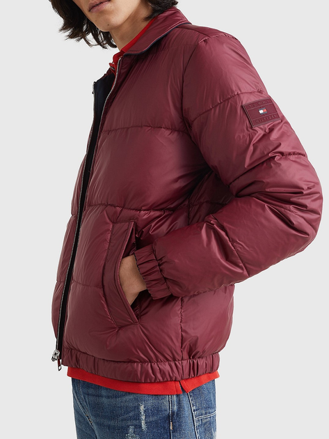 Kurtka zimowa męska Tommy Hilfiger MW0MW28724-DW5 M Granatowa (8720641426862) - obraz 3