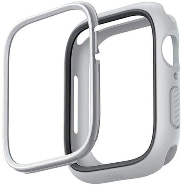 Чохол Uniq Moduo для Apple Watch Series 4/5/6/7/8/SE/SE2 44-45 мм Chalk Grey (8886463680995) - зображення 2