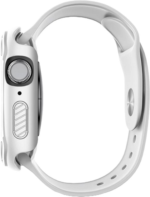 Etui Uniq Torres do Apple Watch Series 4/5/6/SE 40 mm Biały (8886463676332) - obraz 4