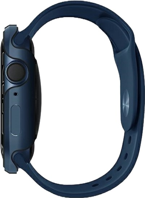 Etui Uniq Valencia do Apple Watch Series 4/5/6/SE 44-45 mm Niebieski (8886463680056) - obraz 2