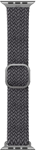 Pasek Uniq Aspen Braided do Apple Watch Series 1/2/3/4/5/6/7/8/SE/SE2 42-45 mm Szary (8886463679494) - obraz 5