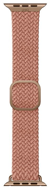 Pasek Uniq Aspen Braided do Apple Watch Series 1/2/3/4/5/6/7/8/SE/SE2 42-45 mm Różowy (8886463677117) - obraz 6