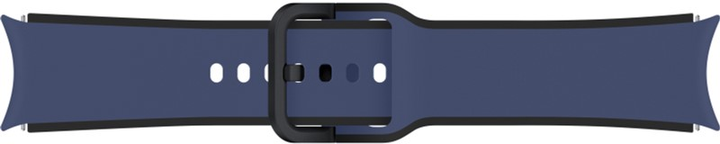 Pasek Samsung Two Tone Sport Band (S/M) ET-STR90SNEGEU do Galaxy Watch 4/4 Classic/5/5 Pro 20 mm Ciemno-niebieski (8806094549324) - obraz 3