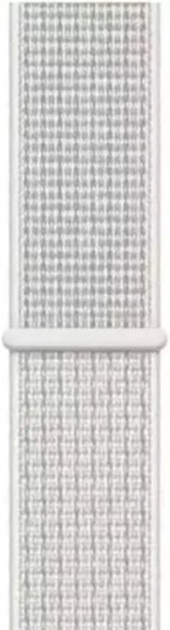 Pasek Apple Nike Sport Loop Band MX802AM/A do Apple Watch Series 1/2/3/4/5/6/7/8/SE/SE2 38-41 mm Biały (190199373655) - obraz 3