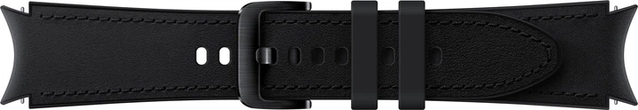 Pasek Samsung Hybrid Leather Band (S/M) ET-SHR88SBEGEU do Galaxy Watch 4 20 mm Czarny (8806092658349) - obraz 3