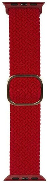 Pasek Beline Textile do Apple Watch Series 1/2/3/4/5/6/7/8/SE/SE2/Ultra 42-49 mm Czerwony (5904422919955) - obraz 2