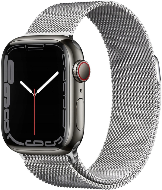 Pasek Mercury Mesh do Apple Watch Series 1/2/3/4/5/6/7/8/SE/SE2 38-41 mm Srebrny (8809724801571) - obraz 2