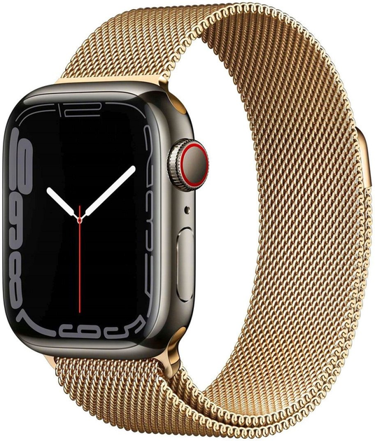 Pasek Mercury Mesh do Apple Watch Series 1/2/3/4/5/6/7/8/SE/SE2 38-41 mm Złoty (8809724801496) - obraz 5