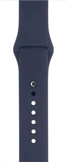 Pasek Mercury Silicon do Apple Watch Series 1/2/3/4/5/6/7/8/SE/SE2 38-41 mm Niebieski (8809724801618) - obraz 3