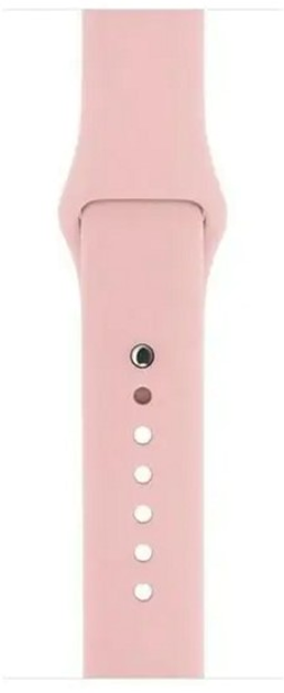 Pasek Mercury Silicon do Apple Watch Series 1/2/3/4/5/6/7/8/SE/SE2/Ultra 42-45 mm Różowy (8809724801809) - obraz 3
