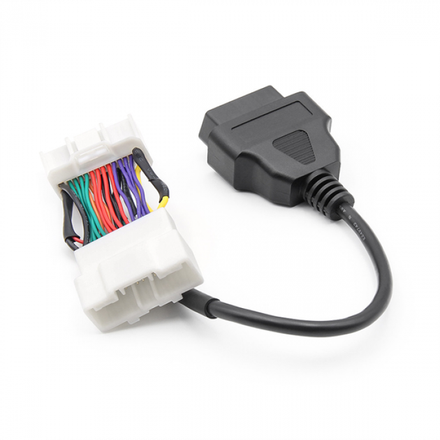 Діагностичний перехідник OBD2 Tesla 26 pin для під'єднання діагностики до авто Tesla (26pin - 16pin) - зображення 4