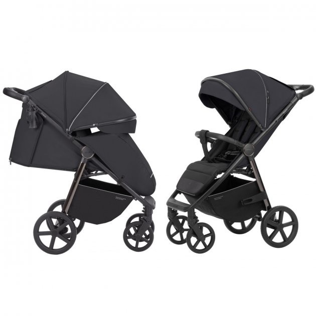 Прогулочная коляска Carrello Bravo Plus 2023 CRL-5515 Jet Black Черная ...