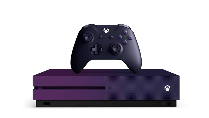Набір Консоль Microsoft Xbox One S Special Edition 1TB Purple Б/У + Геймпад Бездротовий Fortnite Limited Edition Version 2 - Фото 2 Набір Консоль Microsoft Xbox One S Special Edition 1TB Purple Б/У + Геймпад Бездротовий Fortnite Limited Edition Version 2 - зображення 2