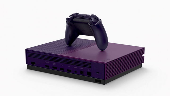 Набір Консоль Microsoft Xbox One S Special Edition 1TB Purple Б/У + Геймпад Бездротовий Fortnite Limited Edition Version 2 - Фото 6 Набір Консоль Microsoft Xbox One S Special Edition 1TB Purple Б/У + Геймпад Бездротовий Fortnite Limited Edition Version 2 - зображення 6