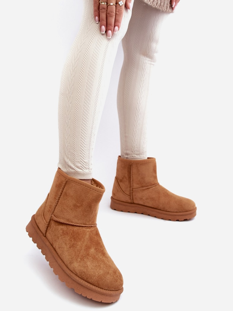 Mukluki damskie z futerkiem Nanga 36 Camel (5905677969085) - obraz 6