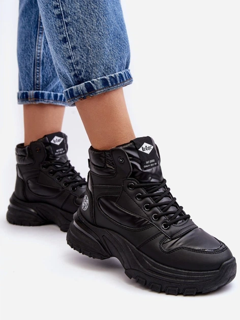 Śniegowce damskie niskie Lee Cooper LCJ-23-44-1973L 36 Czarne (5904292124770) - obraz 5