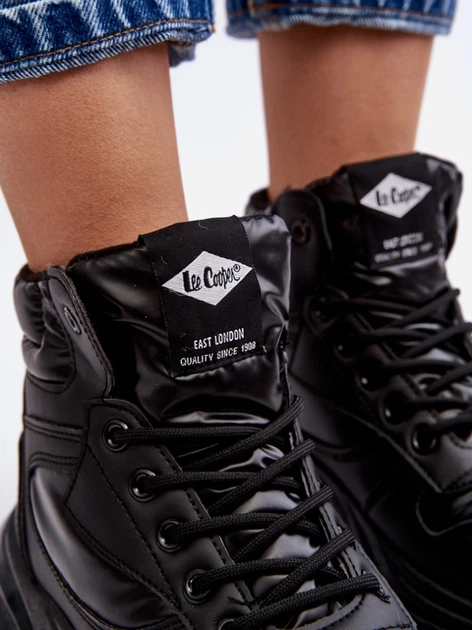 Śniegowce damskie niskie Lee Cooper LCJ-23-44-1973L 36 Czarne (5904292124770) - obraz 8