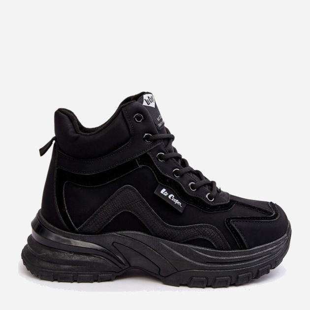 Жіночі зимові черевики низькі Lee Cooper LCJ-23-44-1976L 40 Чорні (5904292125951) - зображення 1