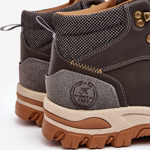 Buty trekkingowe męskie niskie Salomene 42 Szare (5905677973556) - obraz 4