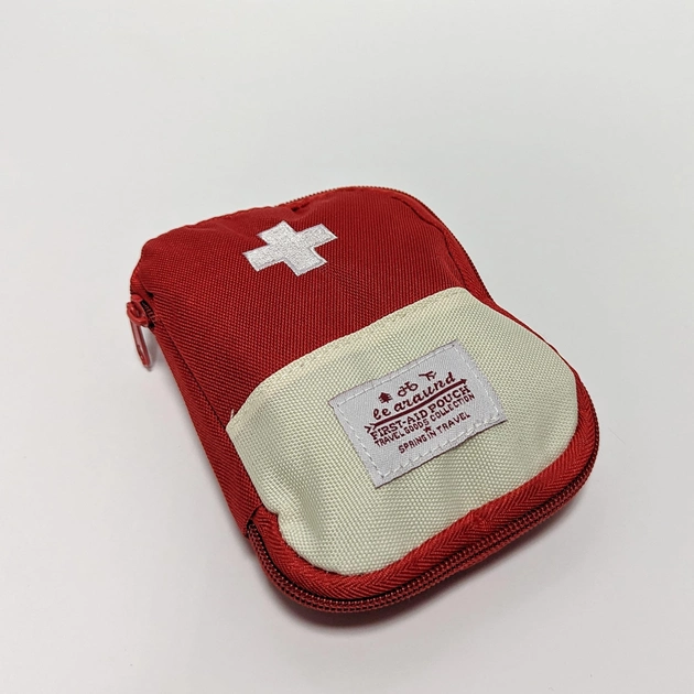 Портативна аптечка, розмір S, колір червоний - изображение 1