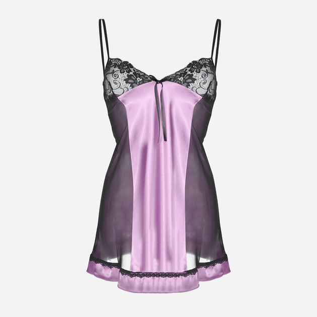 Еротична жіноча сукня DKaren Slip Roxy L Світло-фіолетова (5902686592488) - зображення 1
