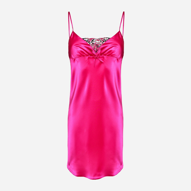 Нічна сорочка жіноча DKaren Slip Sali M Темно-рожева (5901780682408) - зображення 1