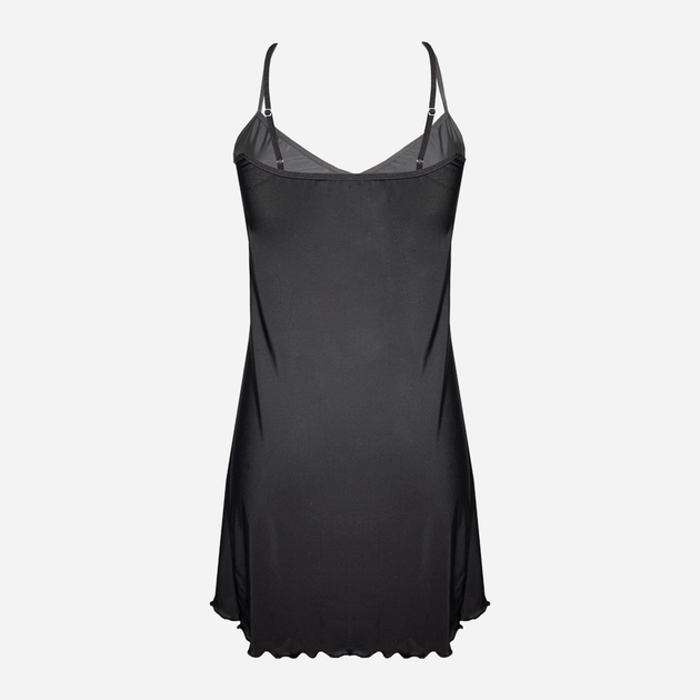 Koszula nocna damska DKaren Slip Sasha S Czarna (5902686565833) - obraz 4