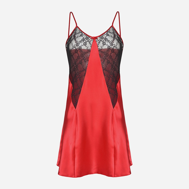 Sukienka erotyczna damska DKaren Slip Scarlet XS Czerwona (5901780648701) - obraz 2