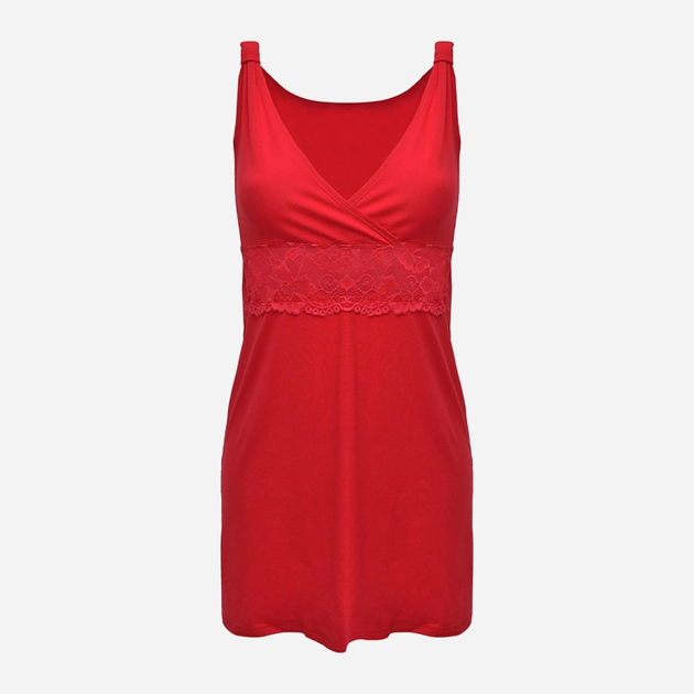 Нічна сорочка жіноча DKaren Slip Stefania XS Червона (5902230085800) - зображення 1