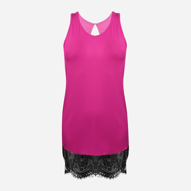 Нічна сорочка жіноча DKaren Slip Taylor XS Рожева (5903251377516) - зображення 1