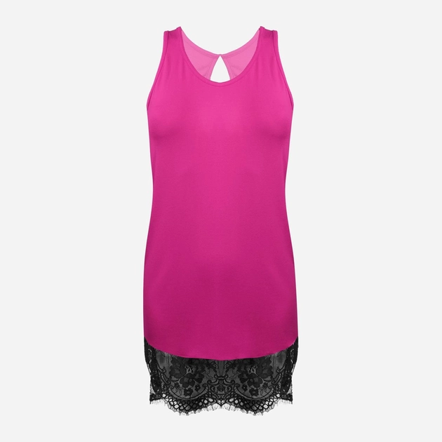 Нічна сорочка жіноча DKaren Slip Taylor XL Рожева (5903251377554) - зображення 1