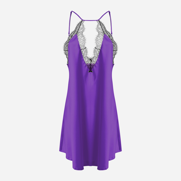 Нічна сорочка жіноча DKaren Slip Tifany L Фіолетова (5903068501838) - зображення 1